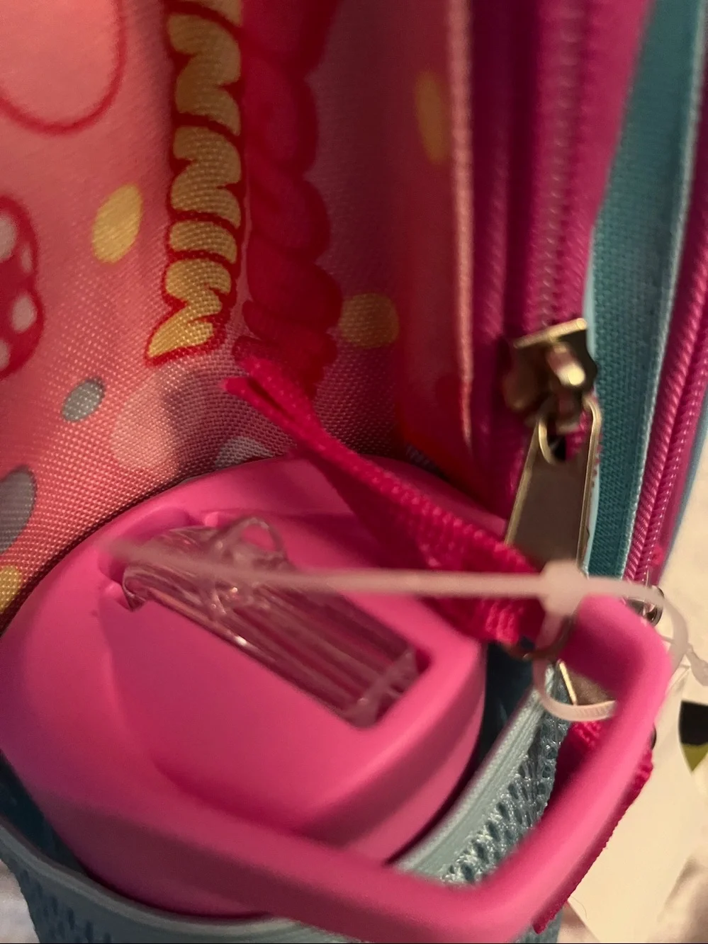 Pink Kids Backpack Set